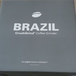 Crush grind coffee top of line grinder